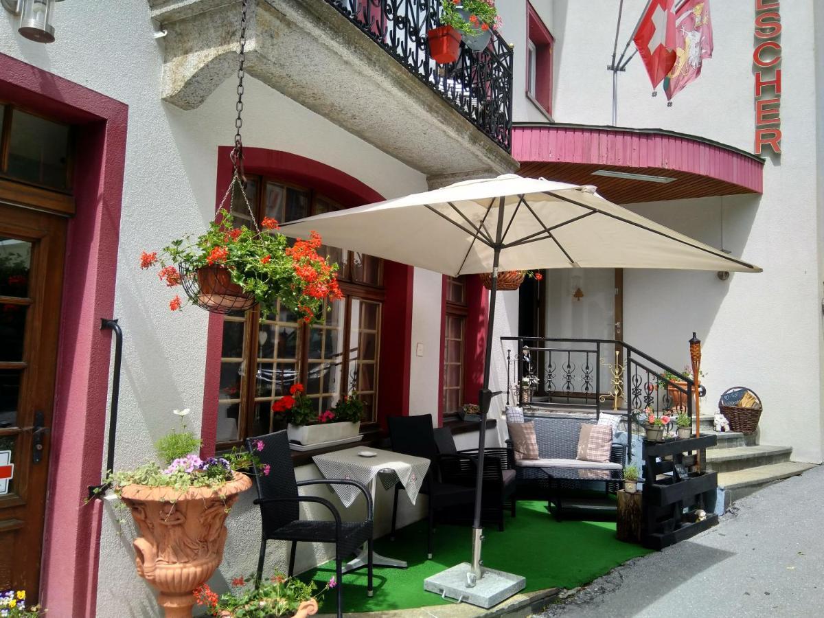 Hotel Restaurant Escher Leukerbad Exteriér fotografie