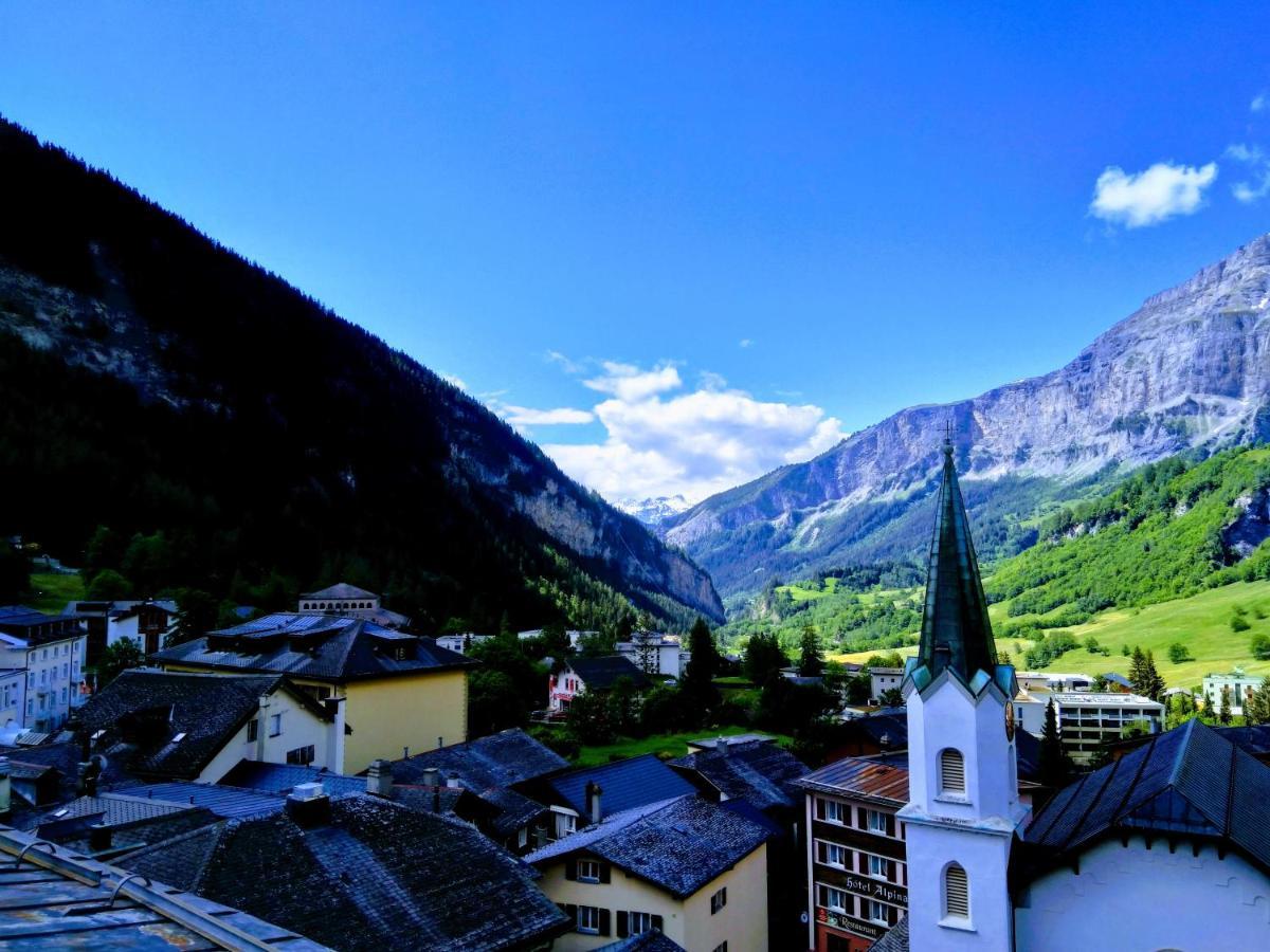 Hotel Restaurant Escher Leukerbad Exteriér fotografie