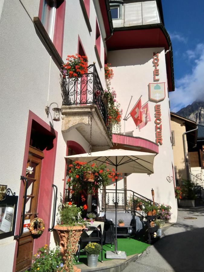 Hotel Restaurant Escher Leukerbad Exteriér fotografie