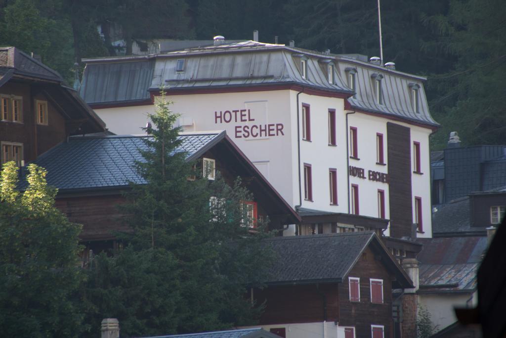 Hotel Restaurant Escher Leukerbad Exteriér fotografie