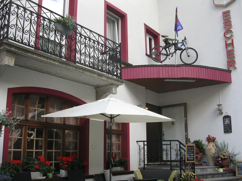 Hotel Restaurant Escher Leukerbad Exteriér fotografie